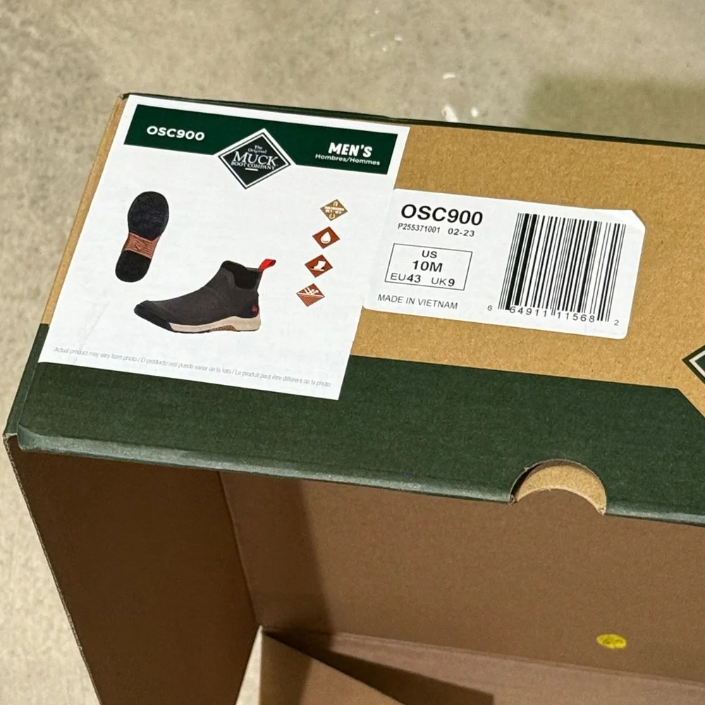 Muck Men's‎ Outscape Low Camo Chelsea Boots Size 10